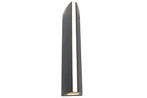 Unique modern wall lamp Leo anthracite