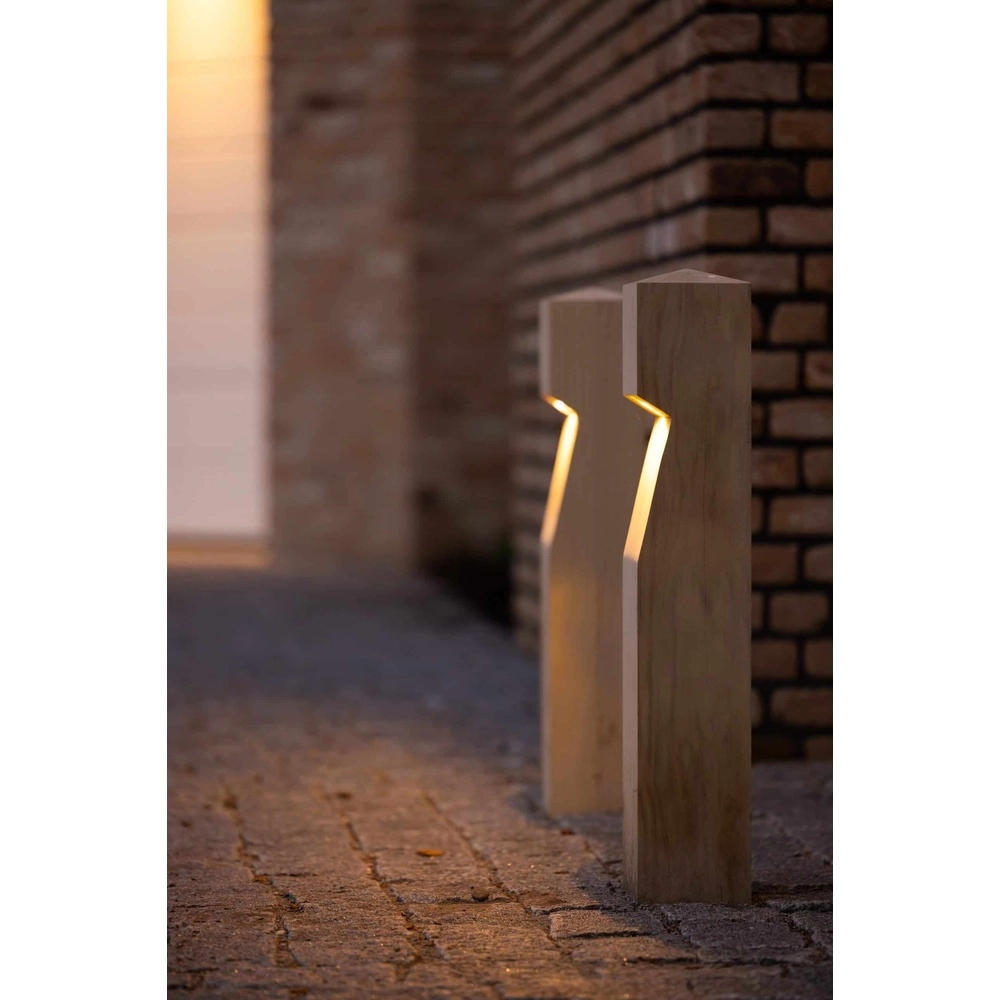Wooden path lighting Eye 100 Accoya - 10x10x90cm - 2700K Timberlab 8716803513754