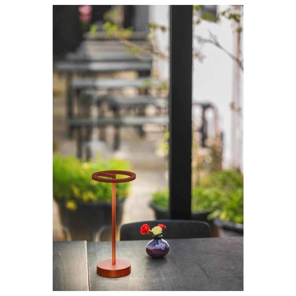 Outdoor table lamp Vinolina One rust - rechargeable SLV 4024163276313