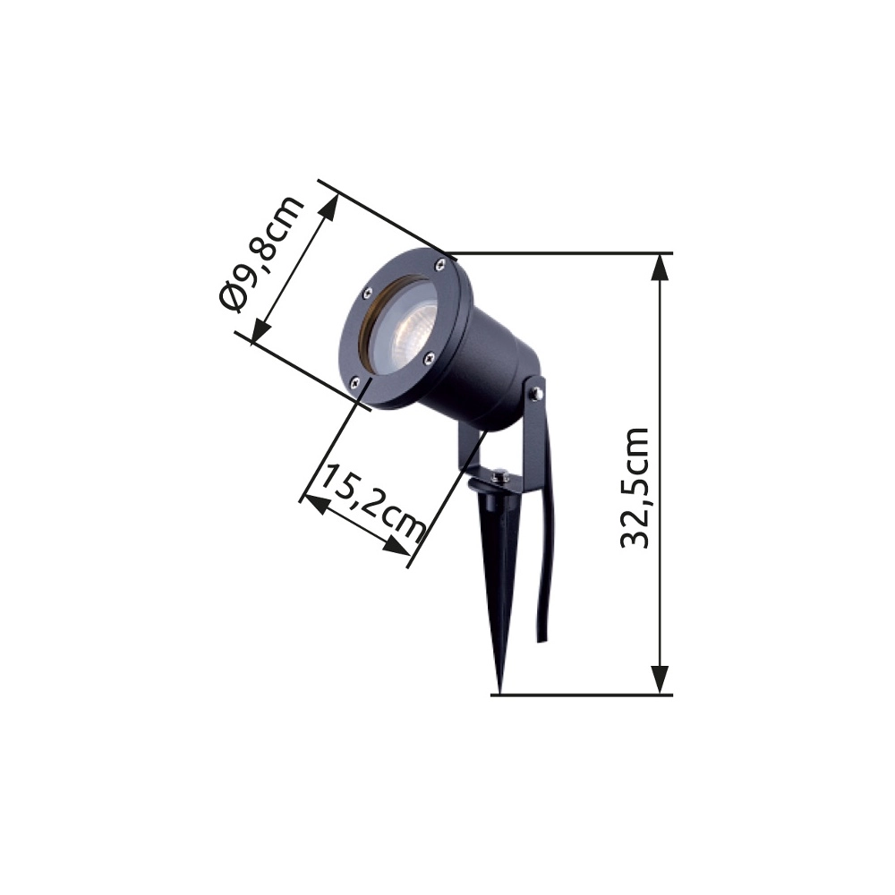 Spike spot Style grey Globo 9007371308712