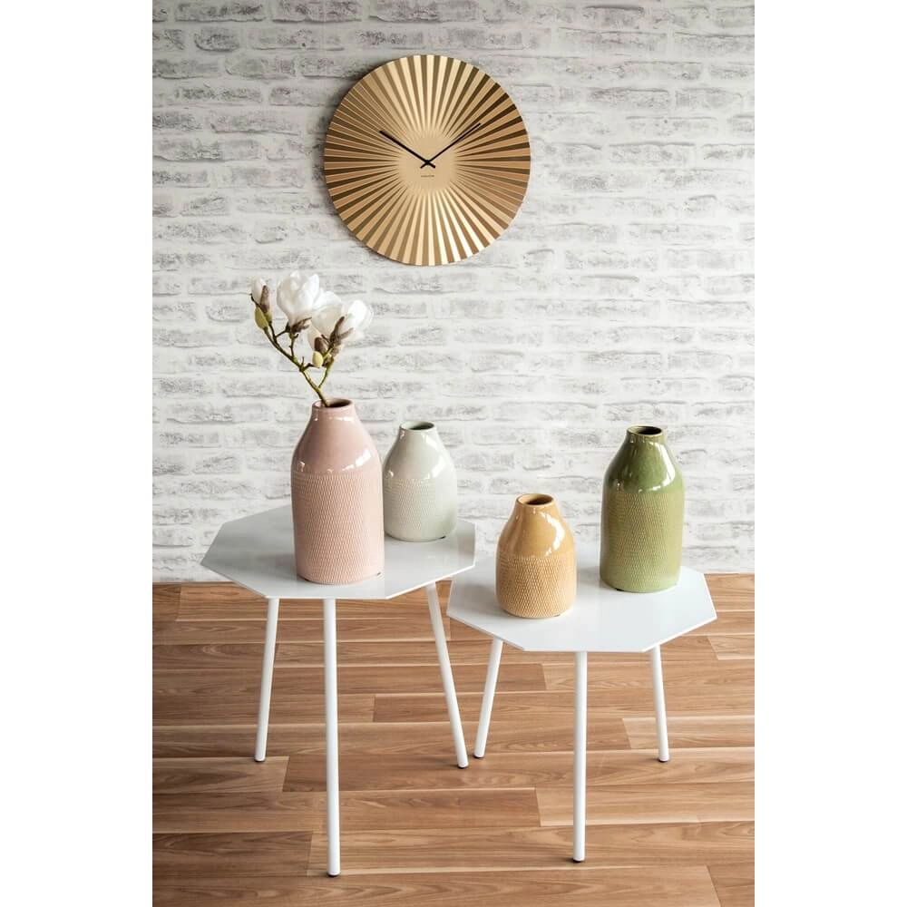 Wall clock Sensu XL gold - Ø 50cm Karlsson 8714302613593