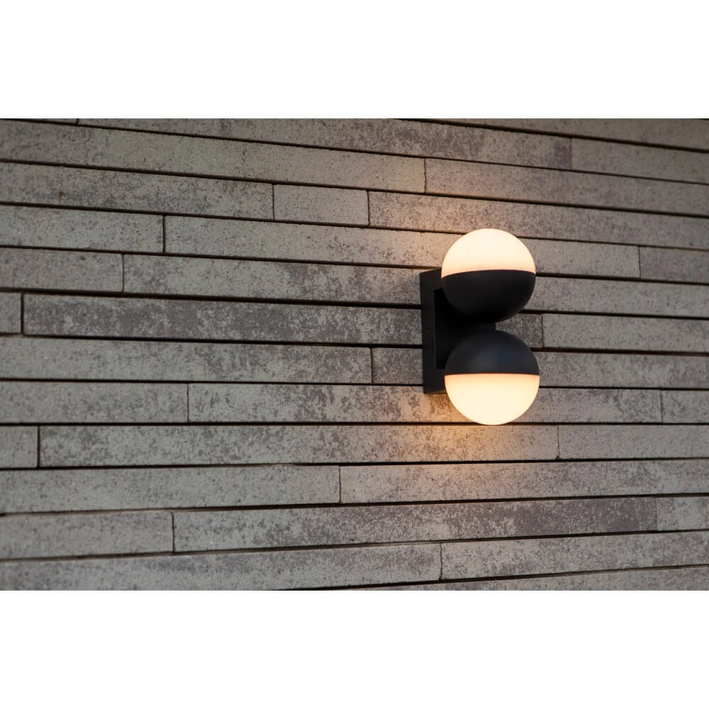 Sphere outdoor lamp Looma double - Ø 10cm Lutec 6939412016474