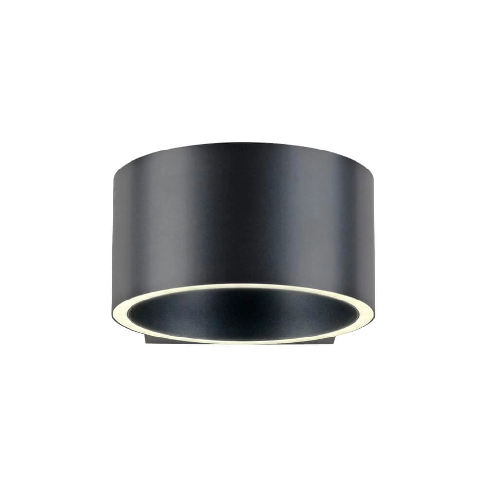 Wall lamp Pure Clipse gray 19.7cm Paul Neuhaus 4012248384077