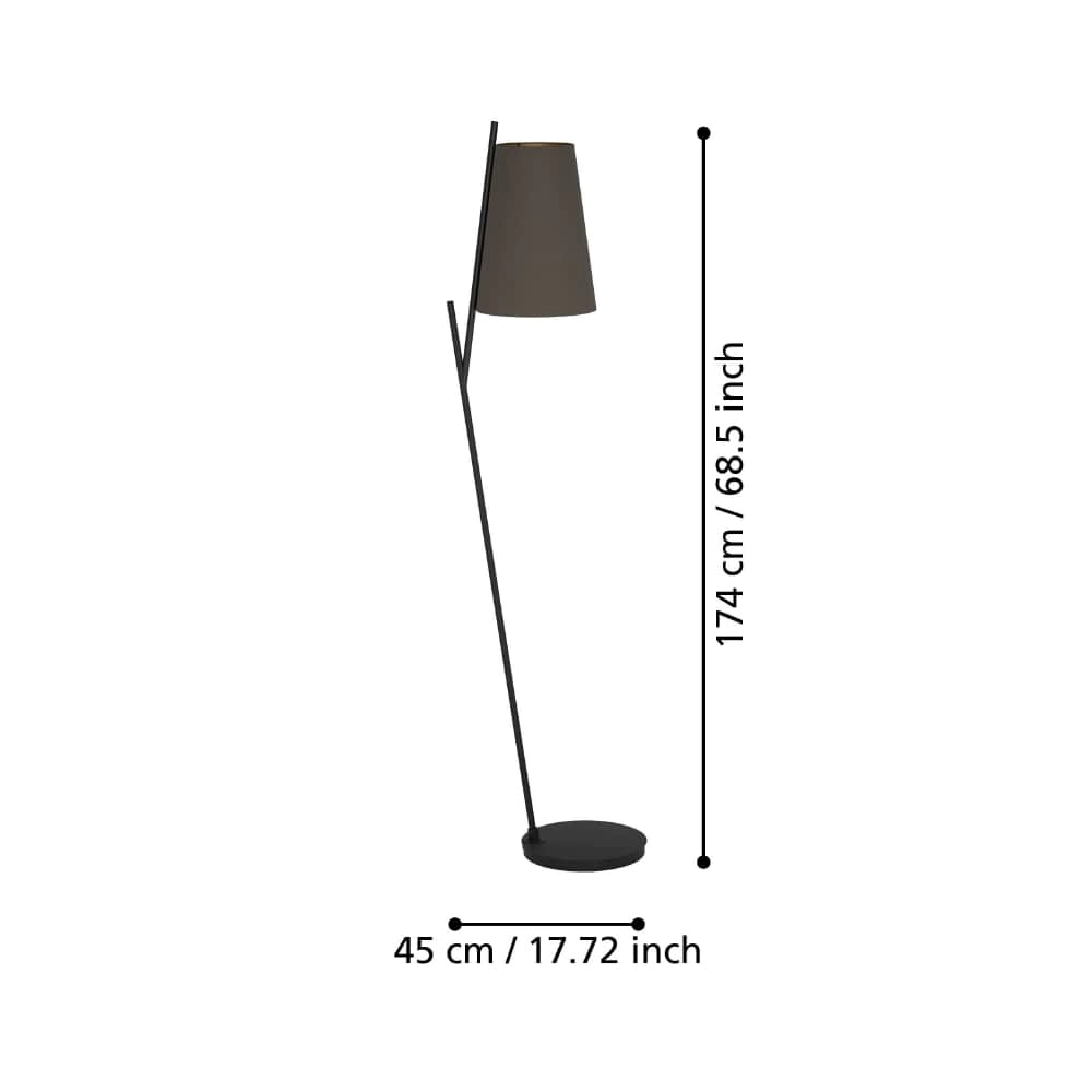 Cappuccino floor lamp Petrosa Stars of Light 9008606238194