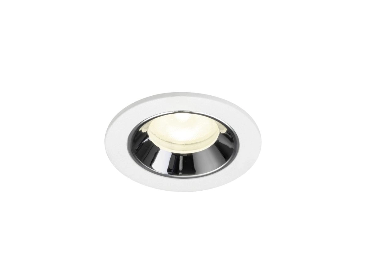 Recessed spotlight Numinos XS white/chrome 4000K - 55deg