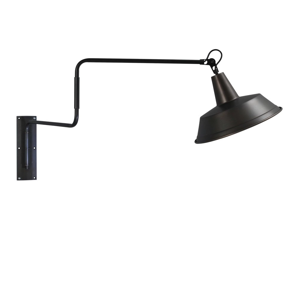 Wall reading light Industria Gunmetal