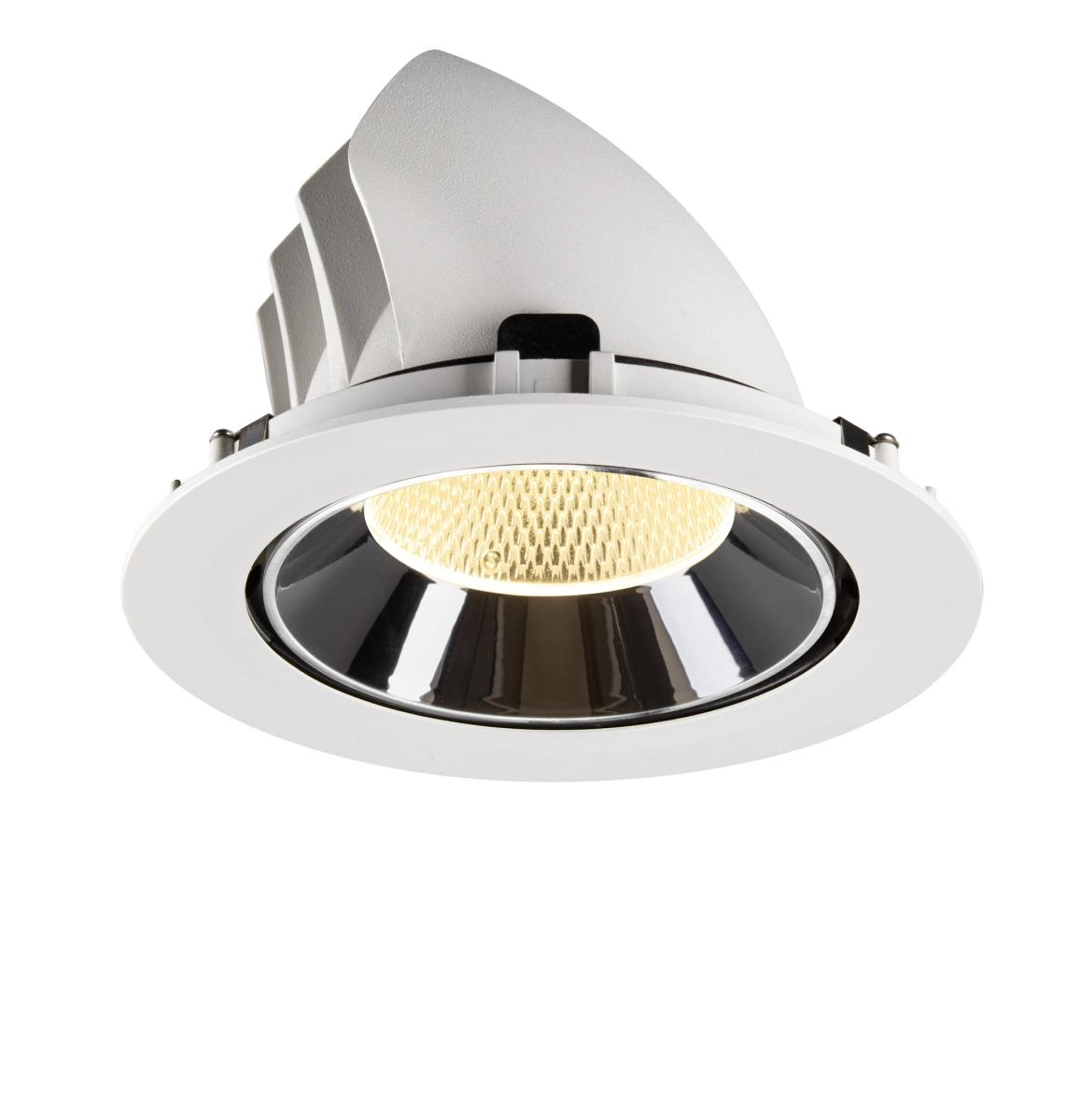 Recessed spotlight Numinos Gimble XL white/chrome 3000K - 20deg SLV 4024163308618