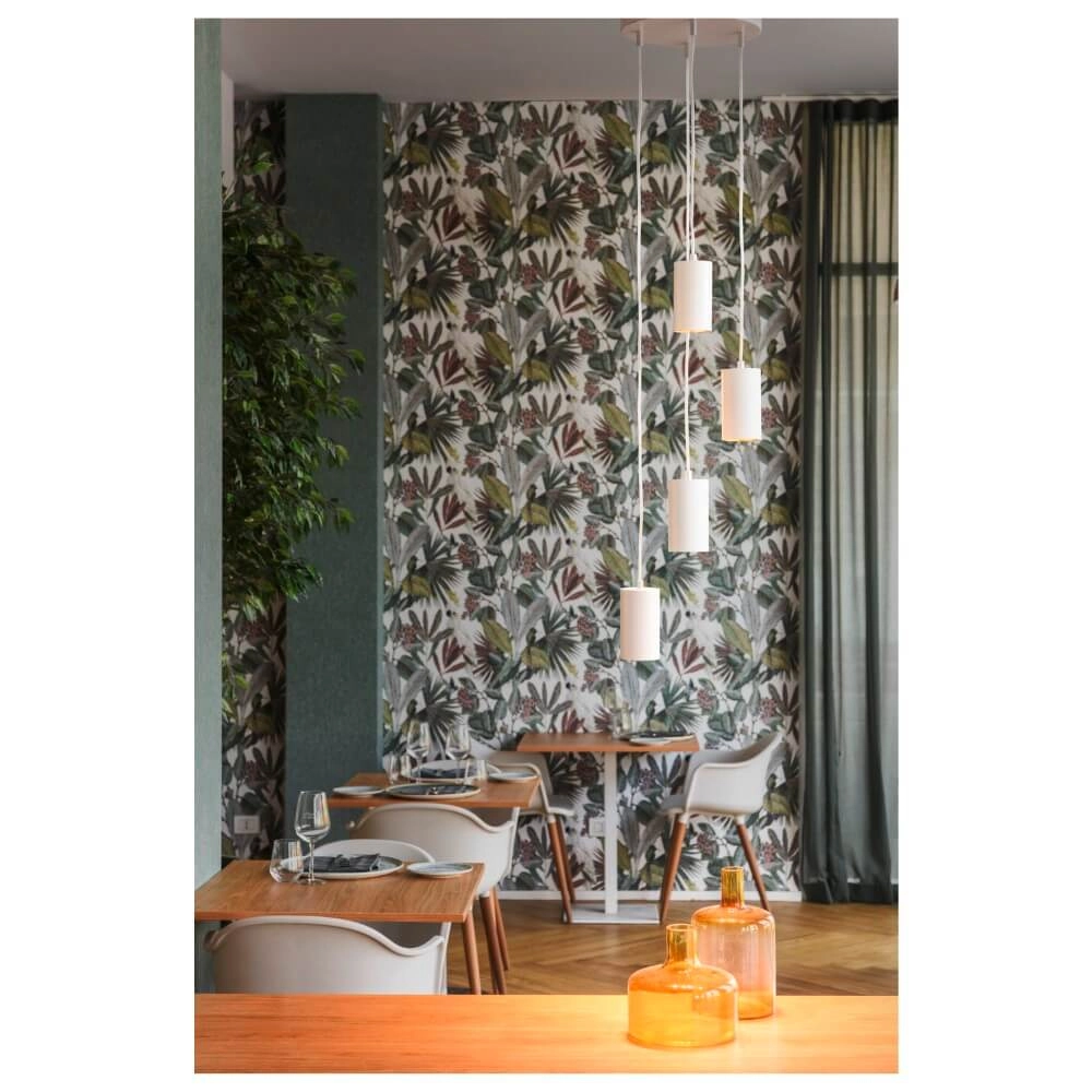 Pendant Pendant Lamp Asto Tube white 4x GU10 SLV 4024163266024
