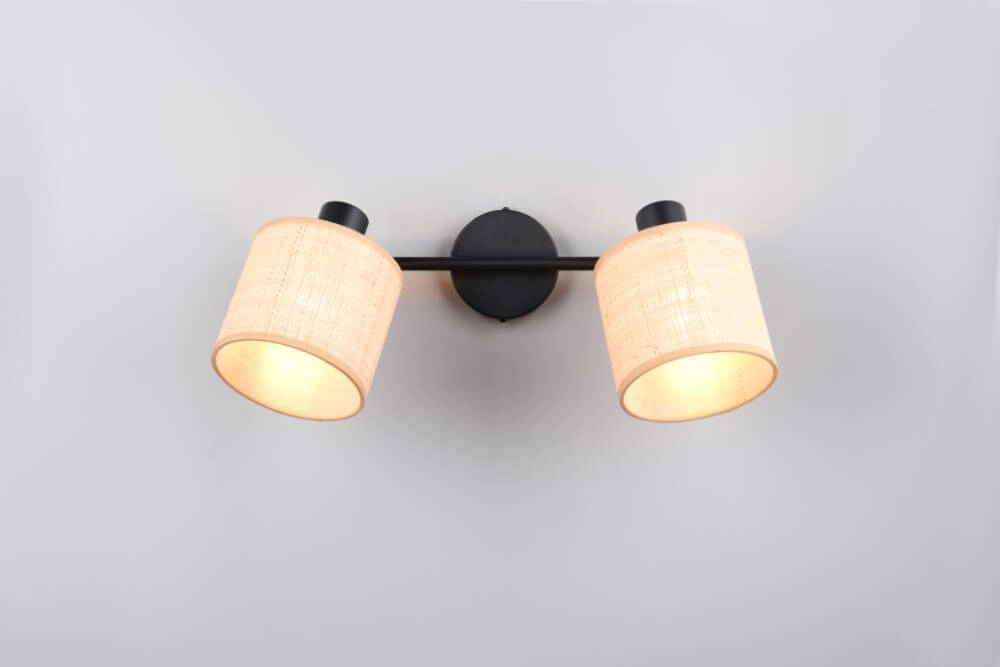 2-light ceiling lamp Aimee with cream caps Trio 4017807637342