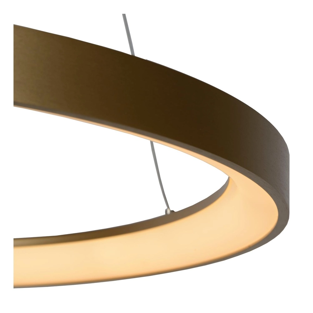 Pendant lamp Vidal Ø 58cm gold Lucide 5411212460844