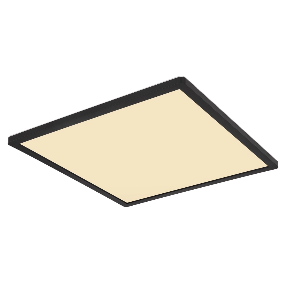 Ceiling light Sapana Square 42cm Black