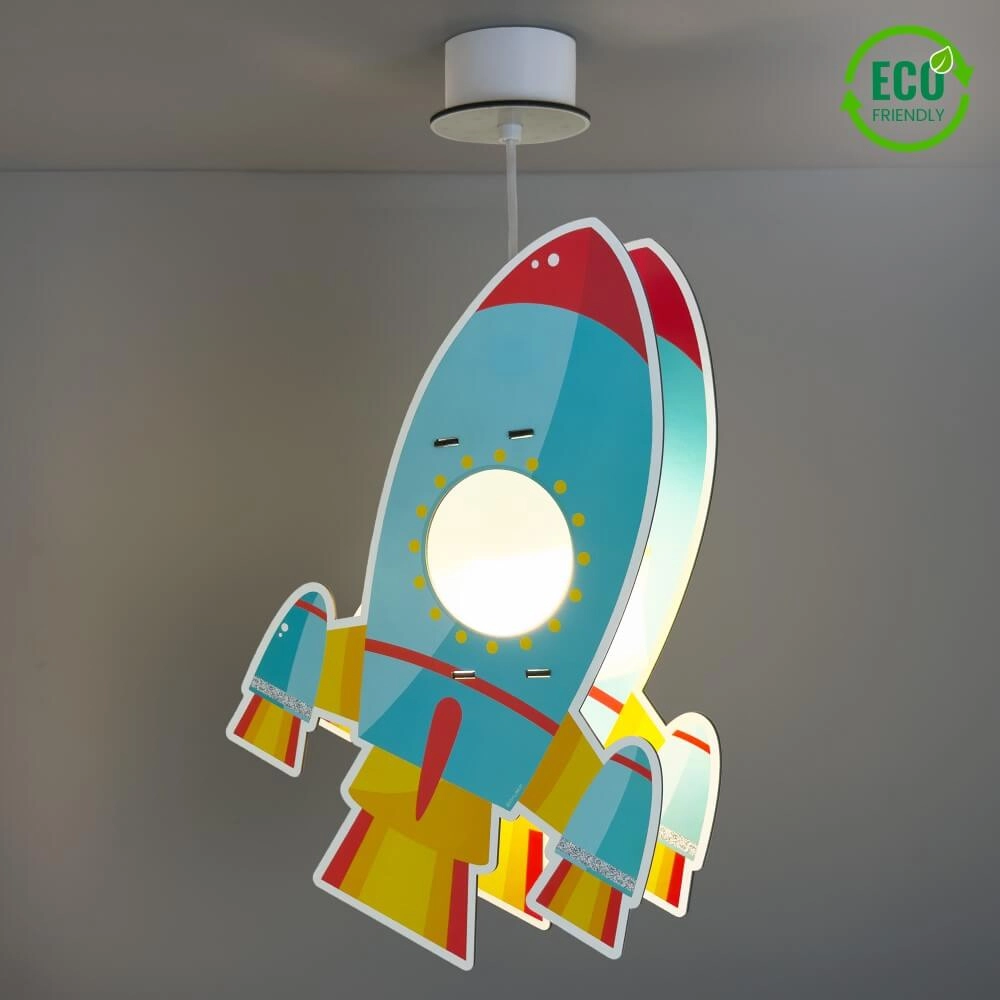Children's room pendant lamp Rocket Dalber 8420406633572