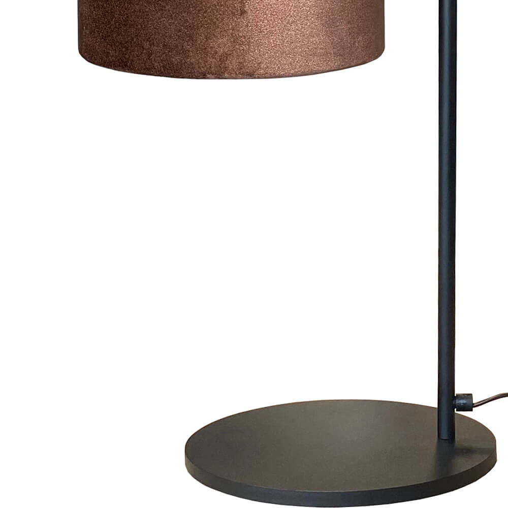Table table lamp Venus with brown lampshade Masterlight 8718121251325