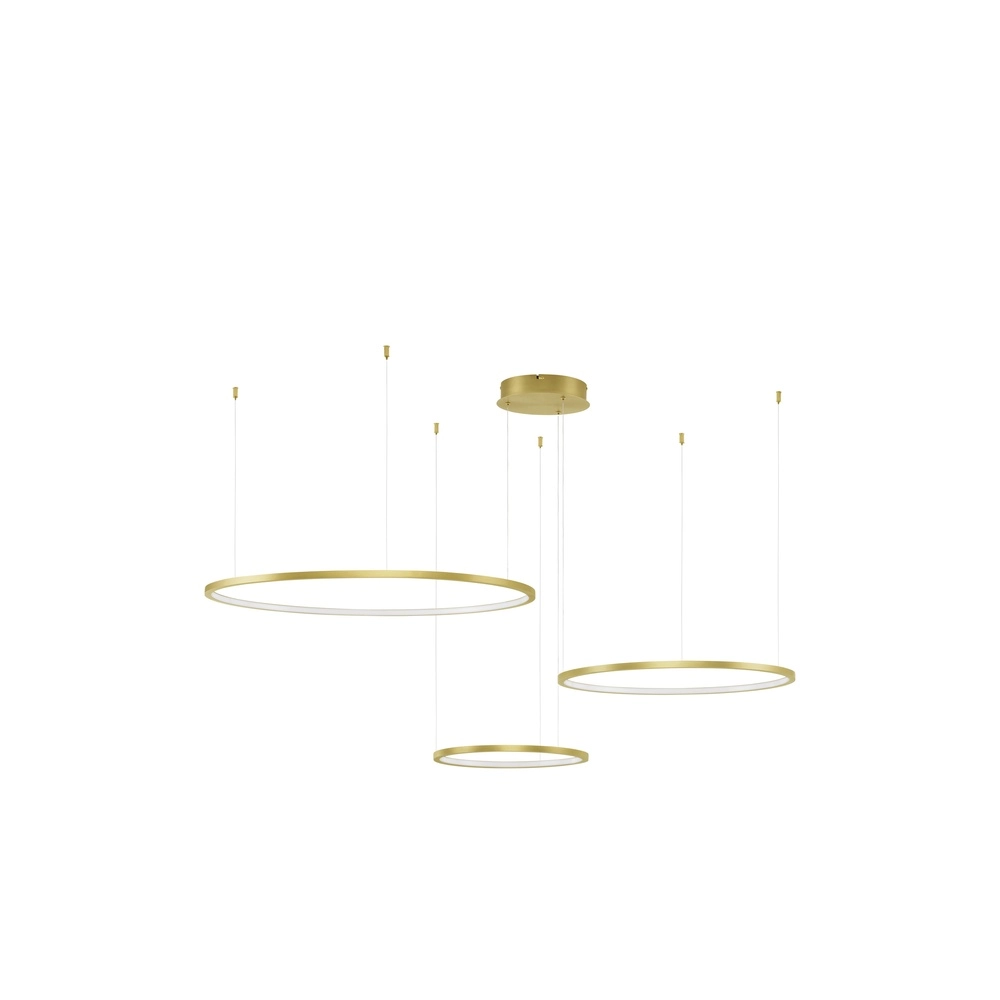 Design pendant lamp Purple gold Lyora 5212017431912