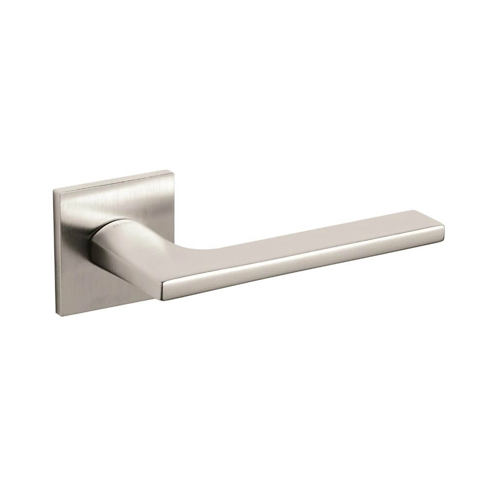 Design door handle Lotus Q Matte nickel