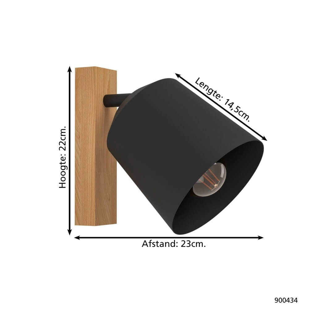 Rural wall lamp Cotorro Eglo 9008606243907