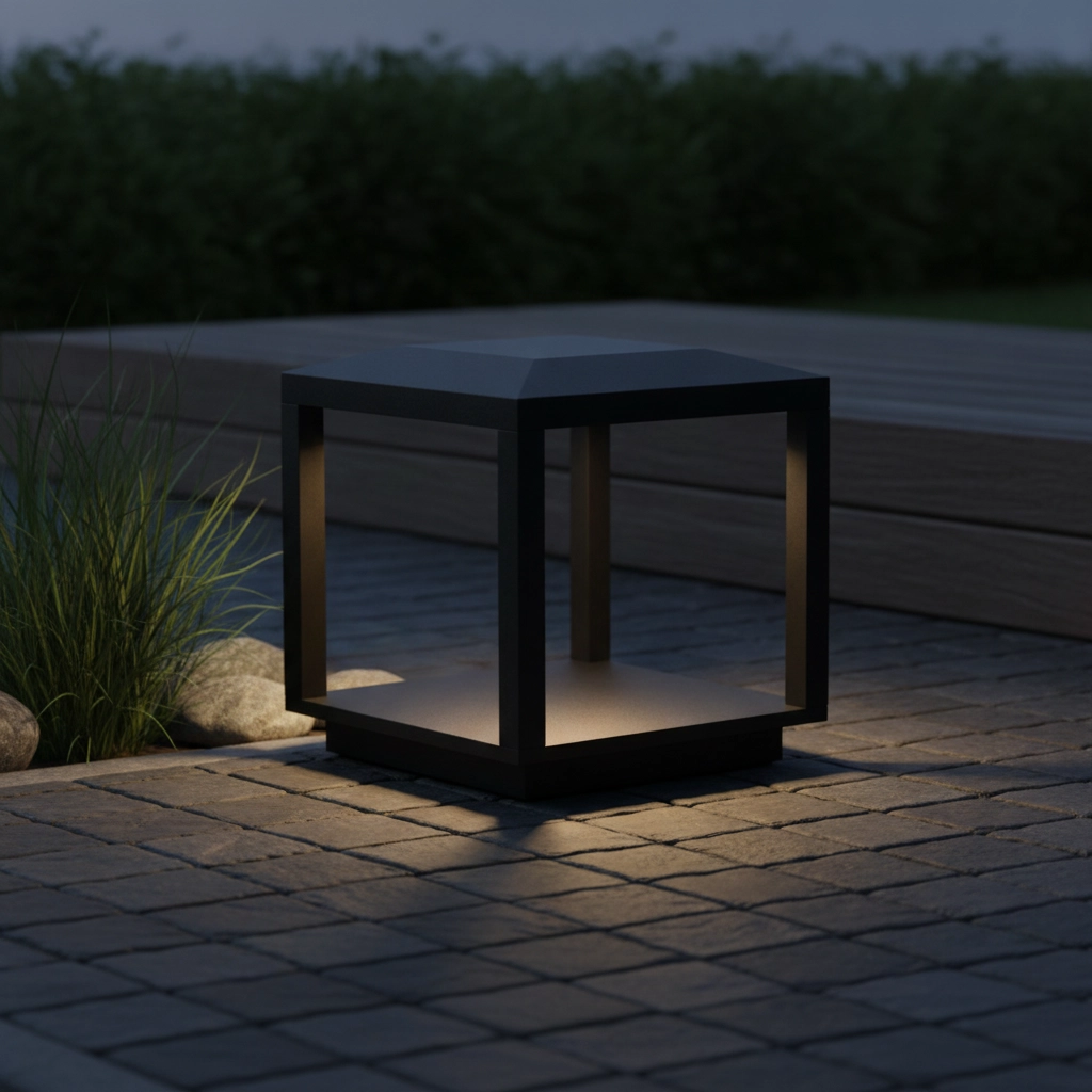 Square lamp Prive 26cm