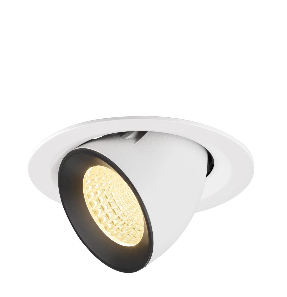 Recessed spotlight Numinos Gimble M white/black 3000K - 55deg