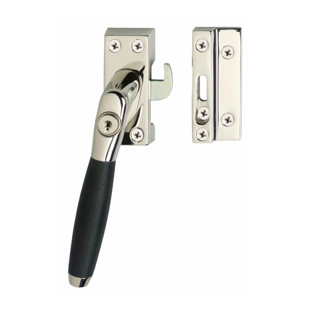 Window closure Ton 400 lockable left nickel