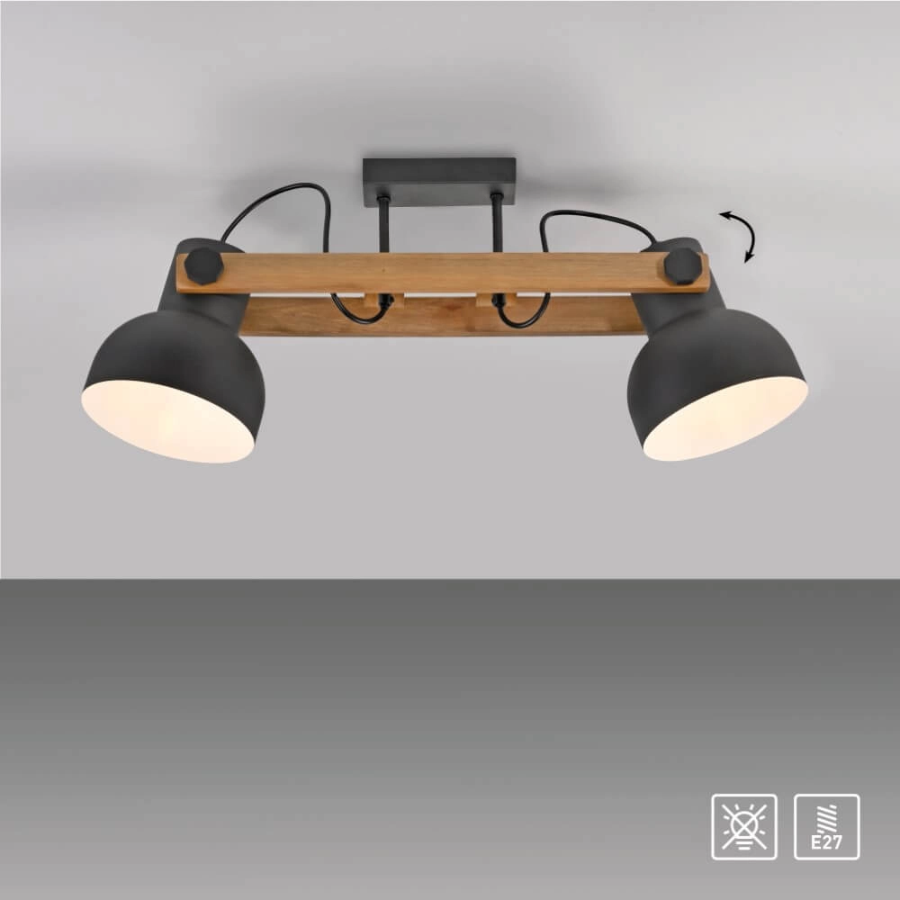 Ceiling lamp Cup 2.0 2-light Just Light 4043689000684