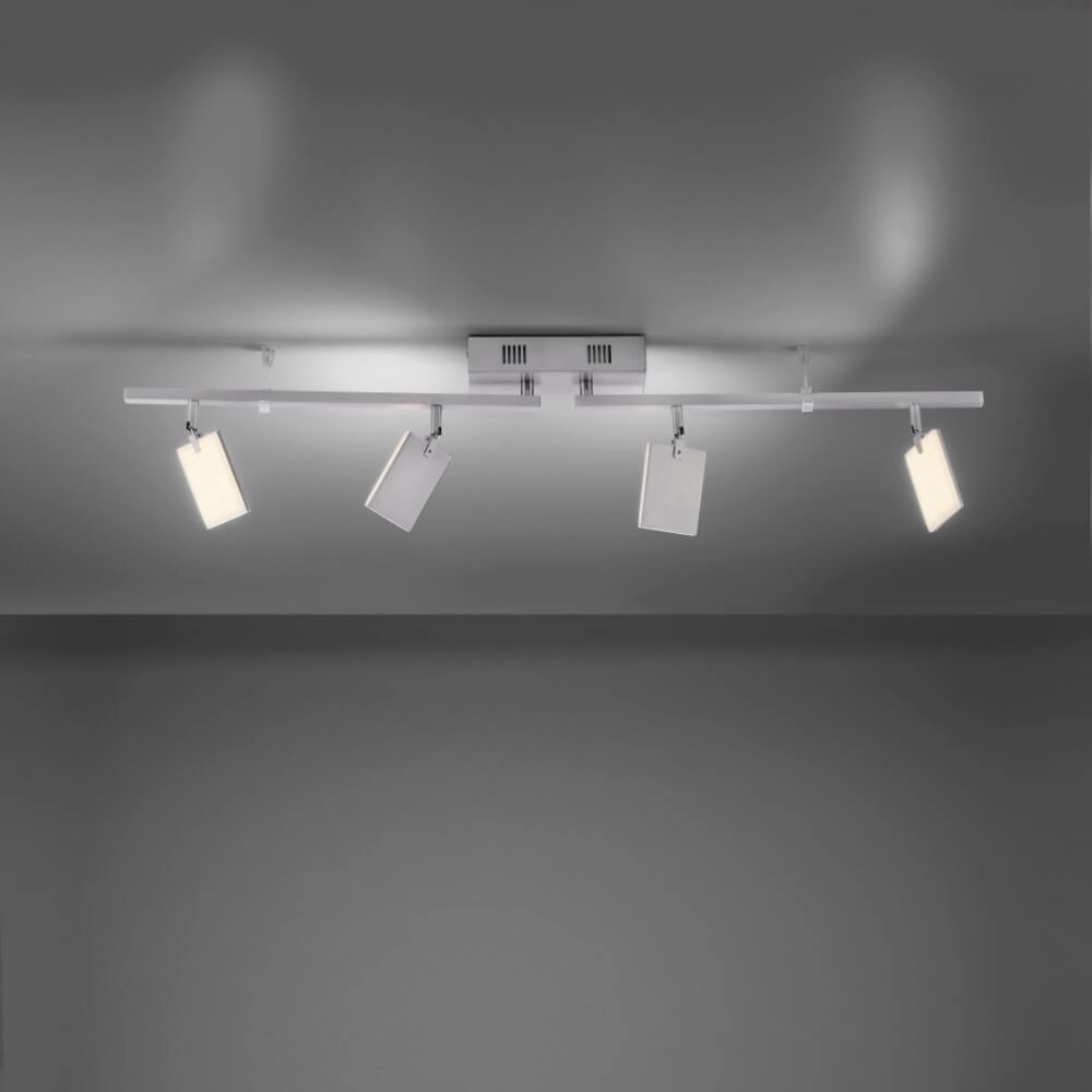 Ceiling lamp Pure Mira 4-light aluminum Paul Neuhaus 4012248358870