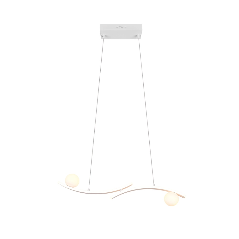 Design pendant lamp Napoli white Trio 4017807683509