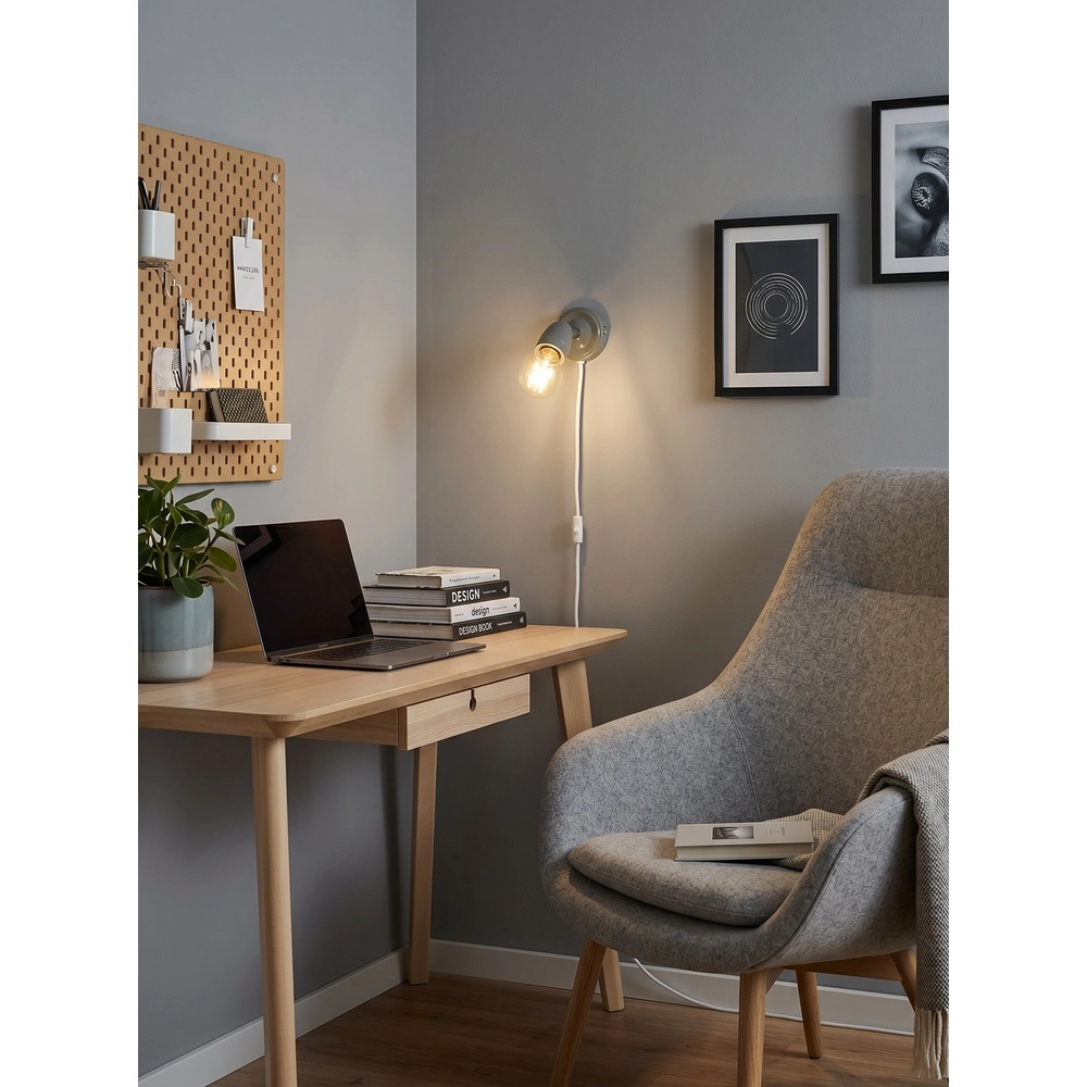 Wall light Elise grey