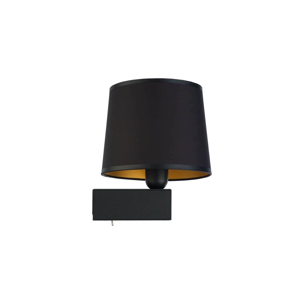 Rural wall lamp Chillin velvet hood