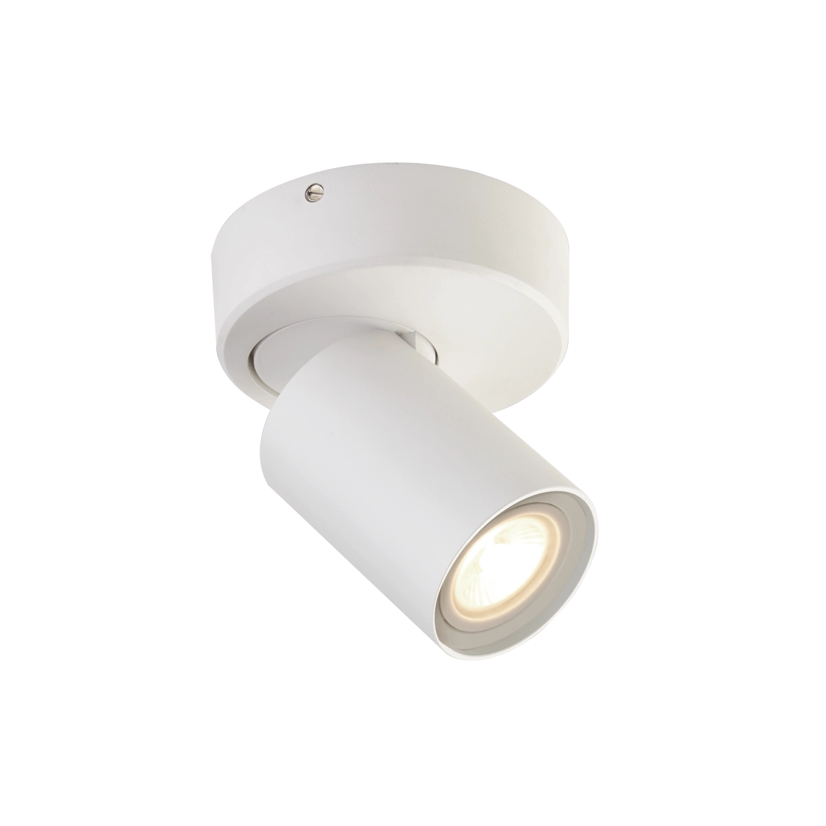 Ceiling lamp Moon 1 Round white