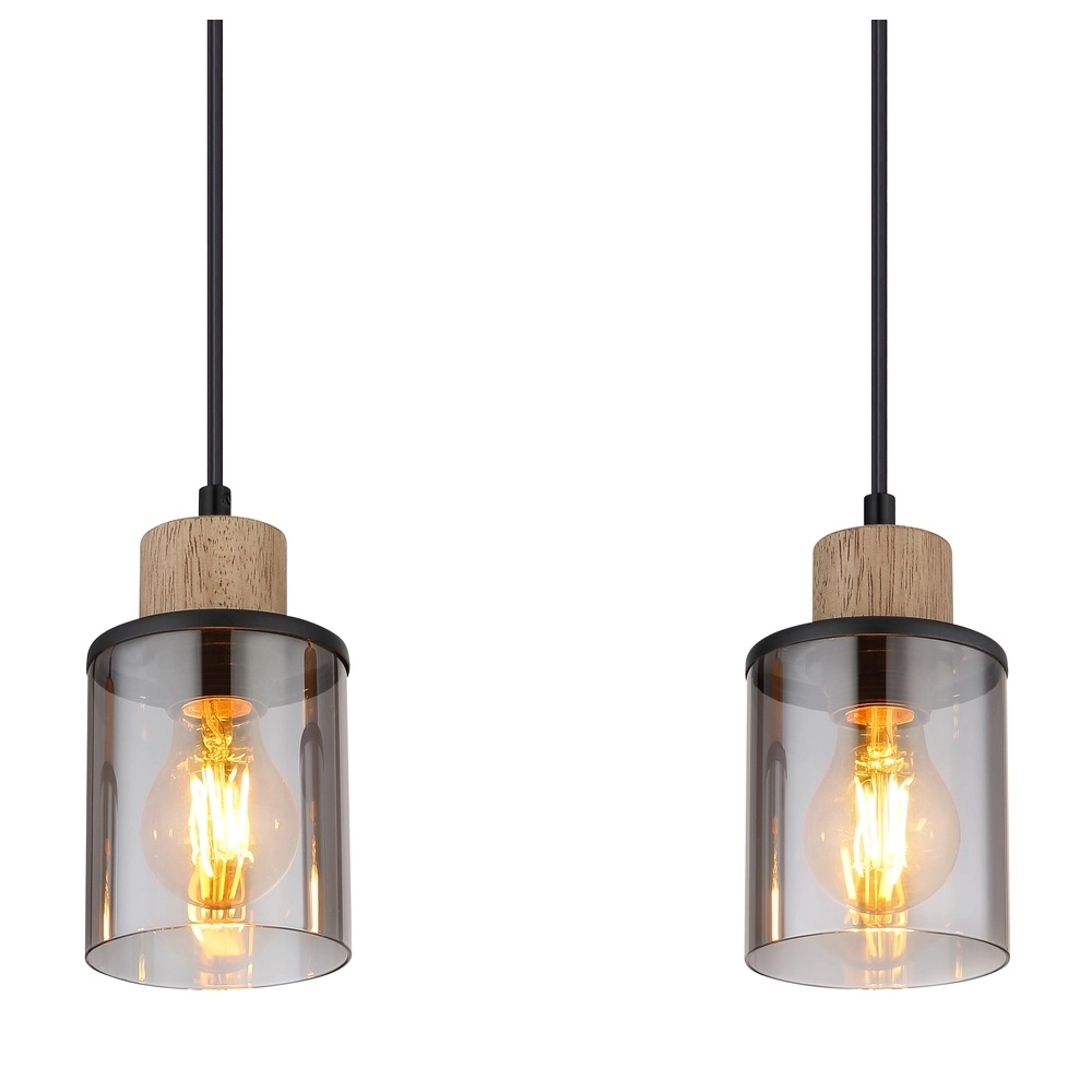 4-light pendant lamp Reid Black Globo 9007371445264