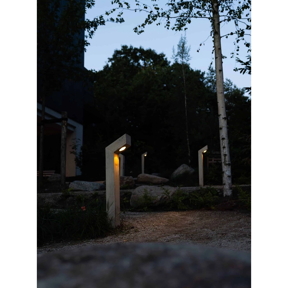 Wooden path lighting Punto Cumara - 50cm - 2700K Timberlab 8716803514072
