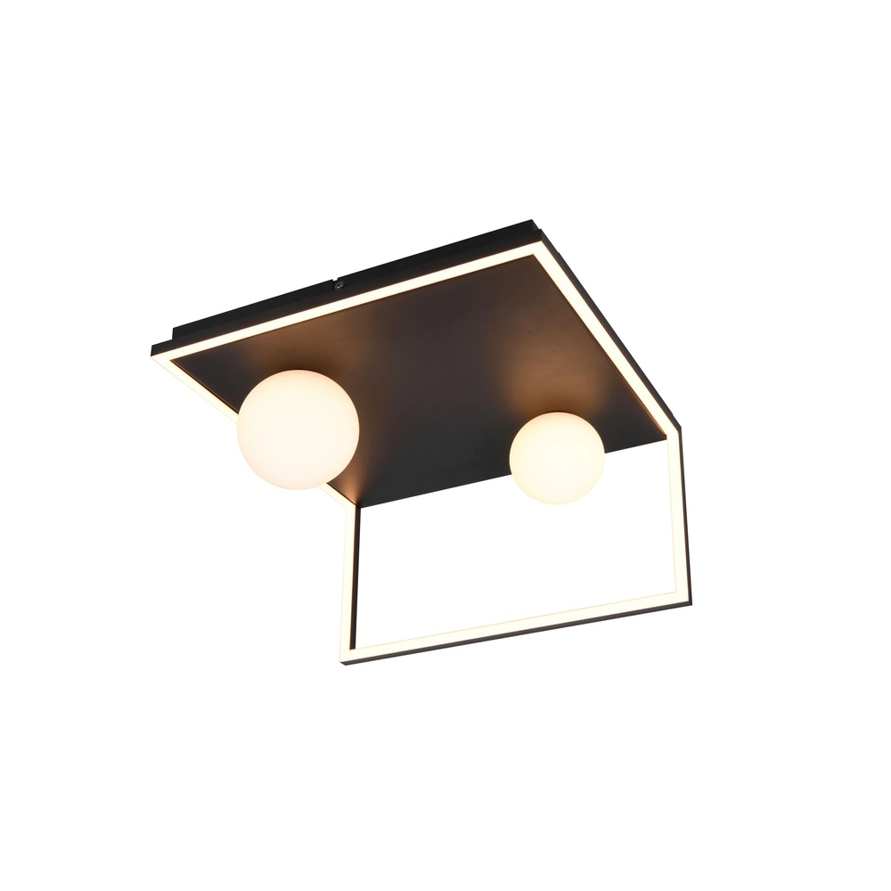 Design ceiling lamp Arola Black Trio 4017807683578