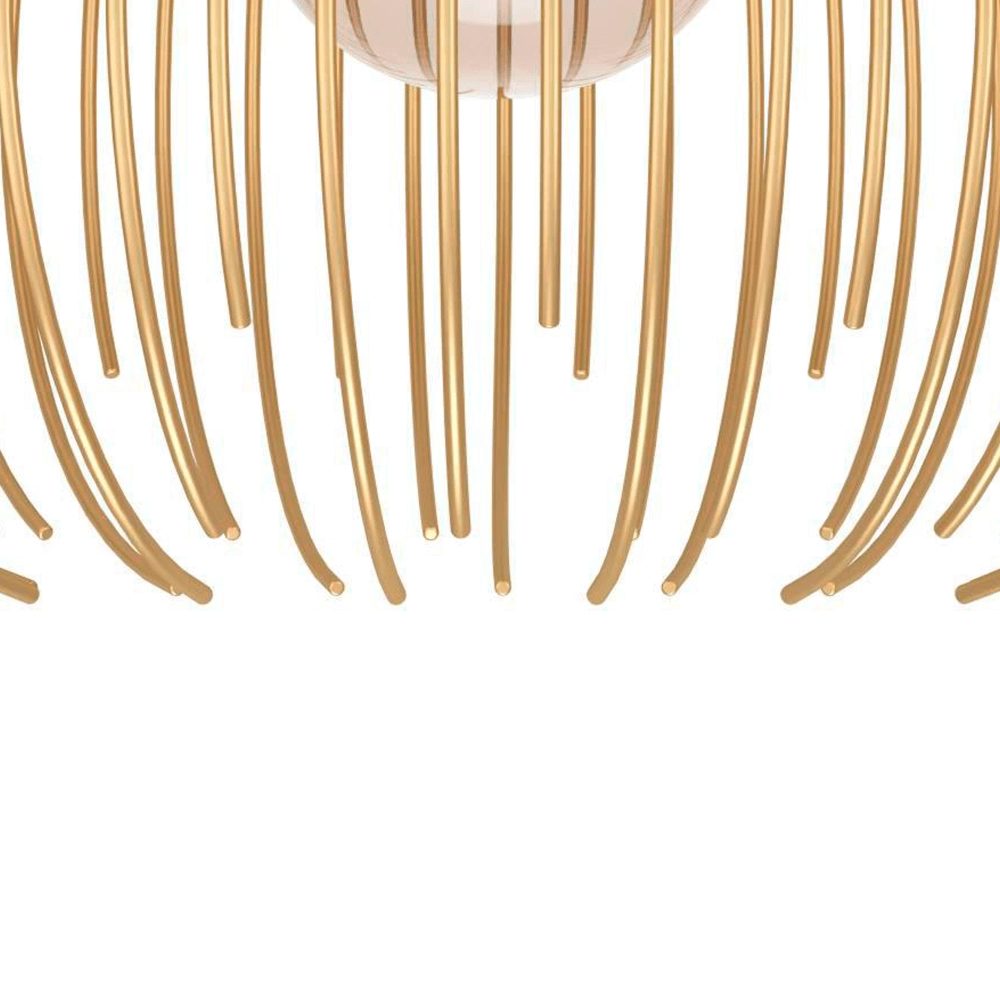 Golden ceiling lamp Venezuela Ø 38.5cm Eglo 9008606242771