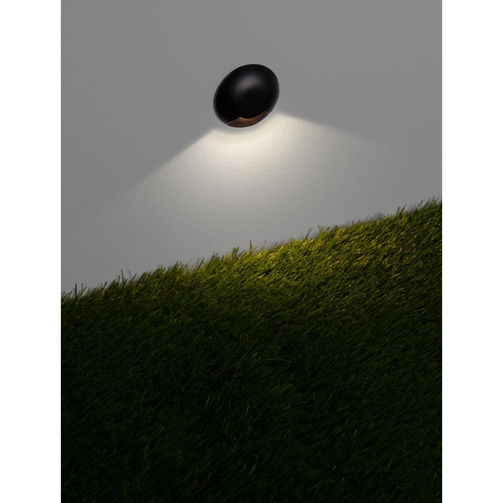 Recessed light Eris black single