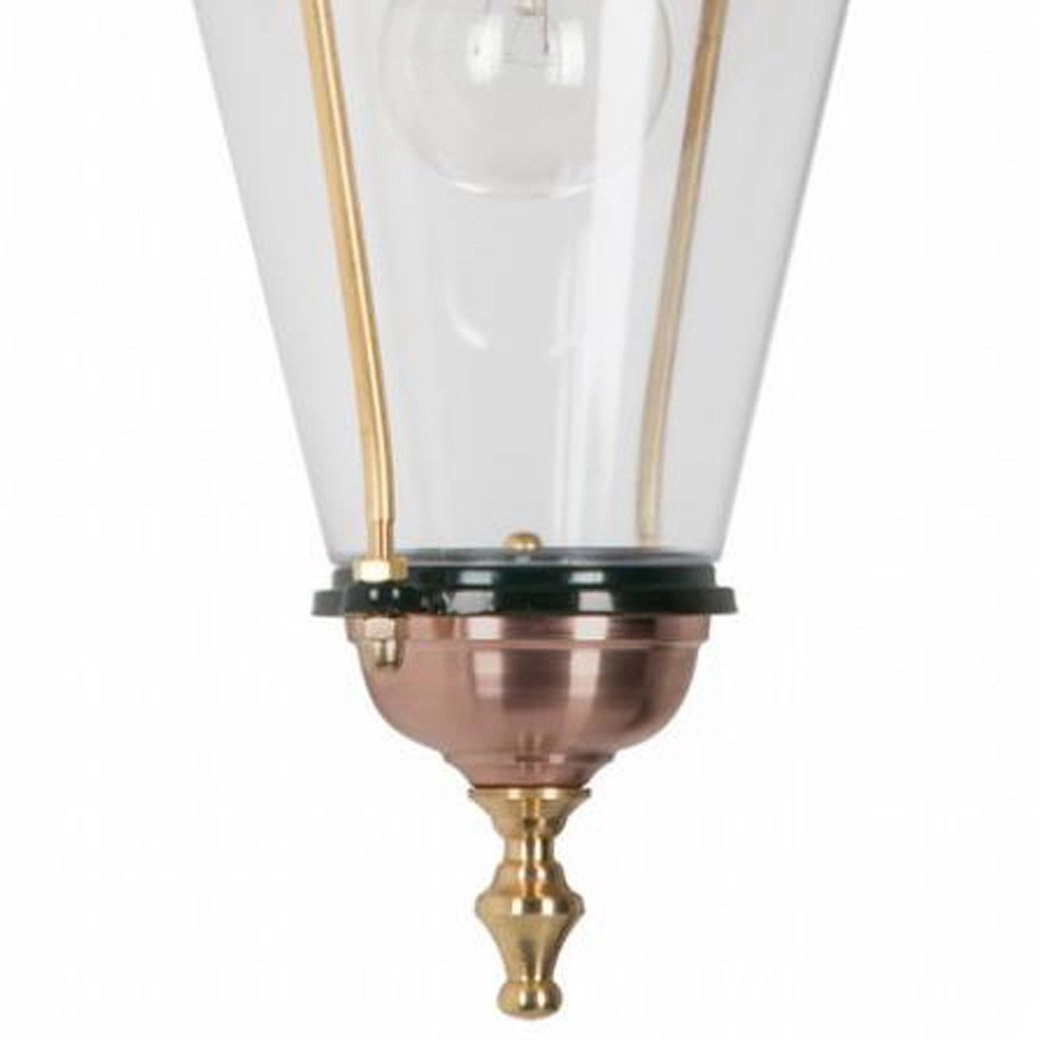 Hanging wall lamp Hoorn nostalgia - black KS Verlichting 8714732130141