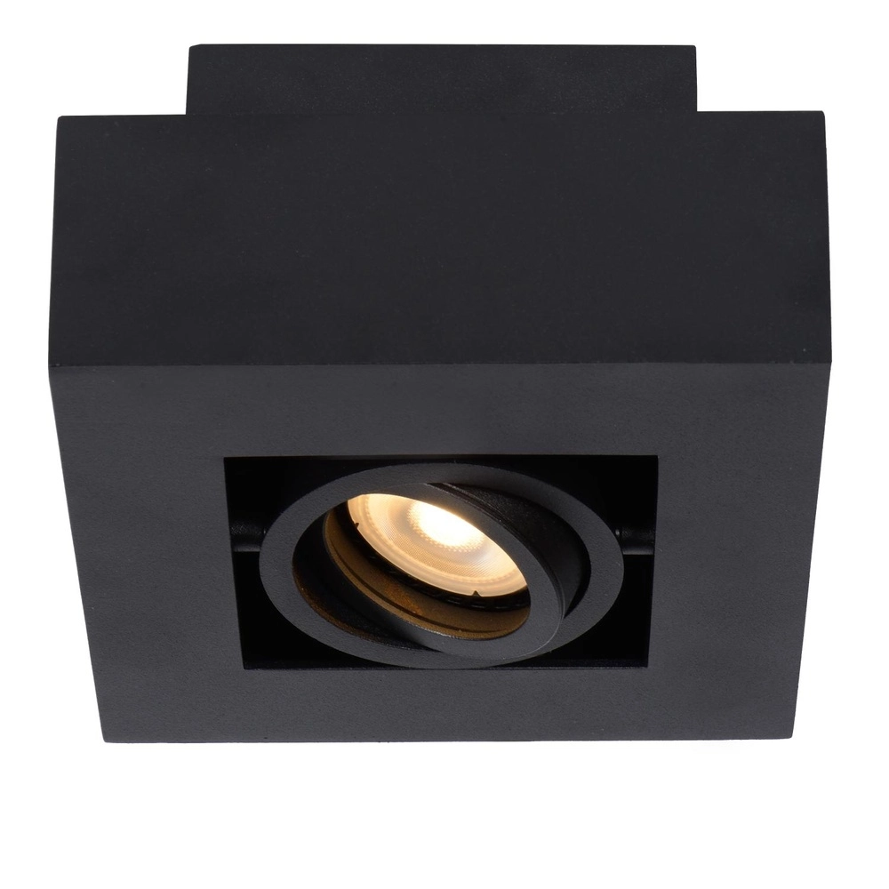Ceiling spotlight Xirax Black Lucide 5411212092281