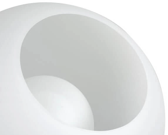 Glass table lamp Orb Opal Ø 30cm ETH 8720195300243