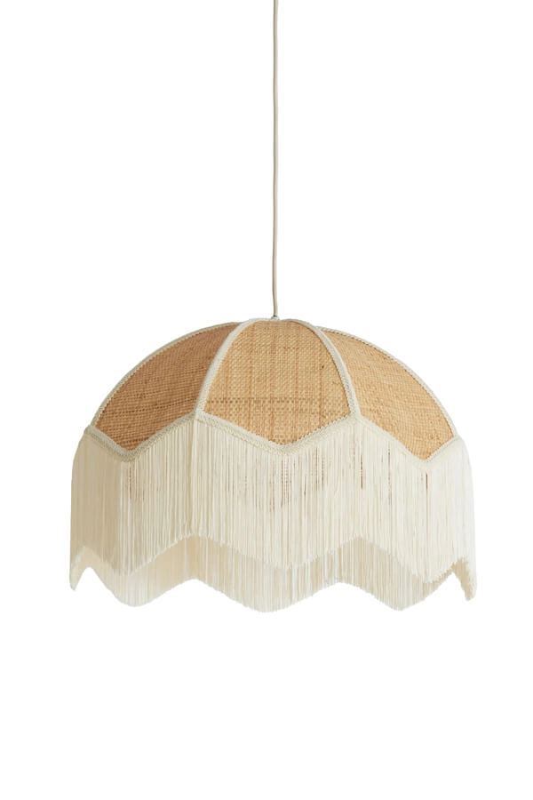 Cream pendant lamp Malacia Ø 50cm Light & Living 8717807761264
