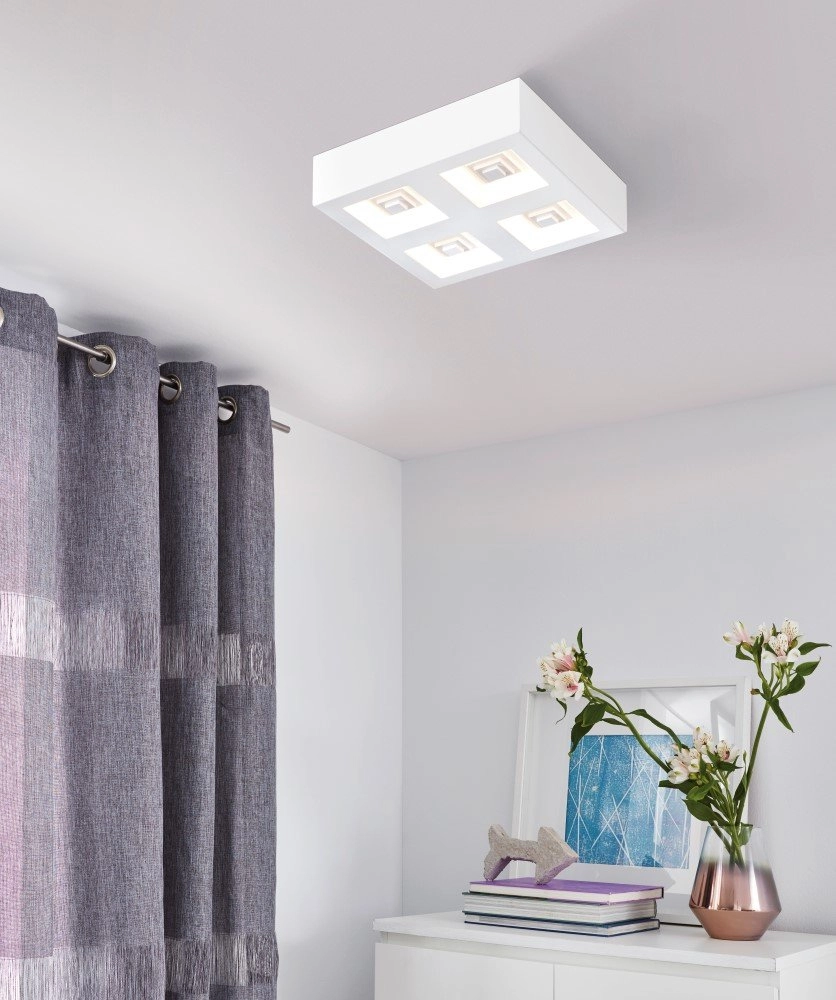 Ceiling spot Ferreros 4-compartment white Eglo 9002759967949