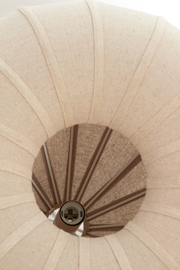Cream pendant lamp Zubeda Ø 60cm Light & Living 8717807763725