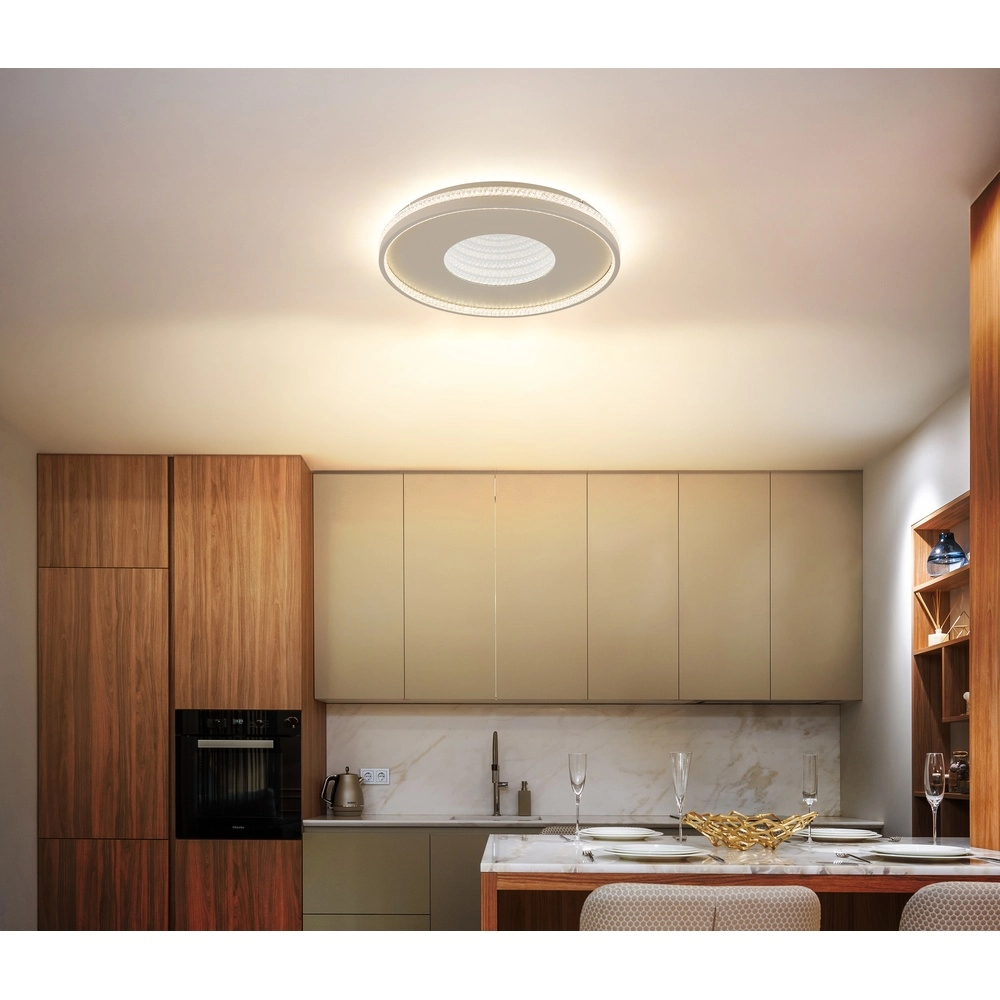 Design ceiling lamp Shirley sand brown Ø 50,5cm Globo 9007371578351