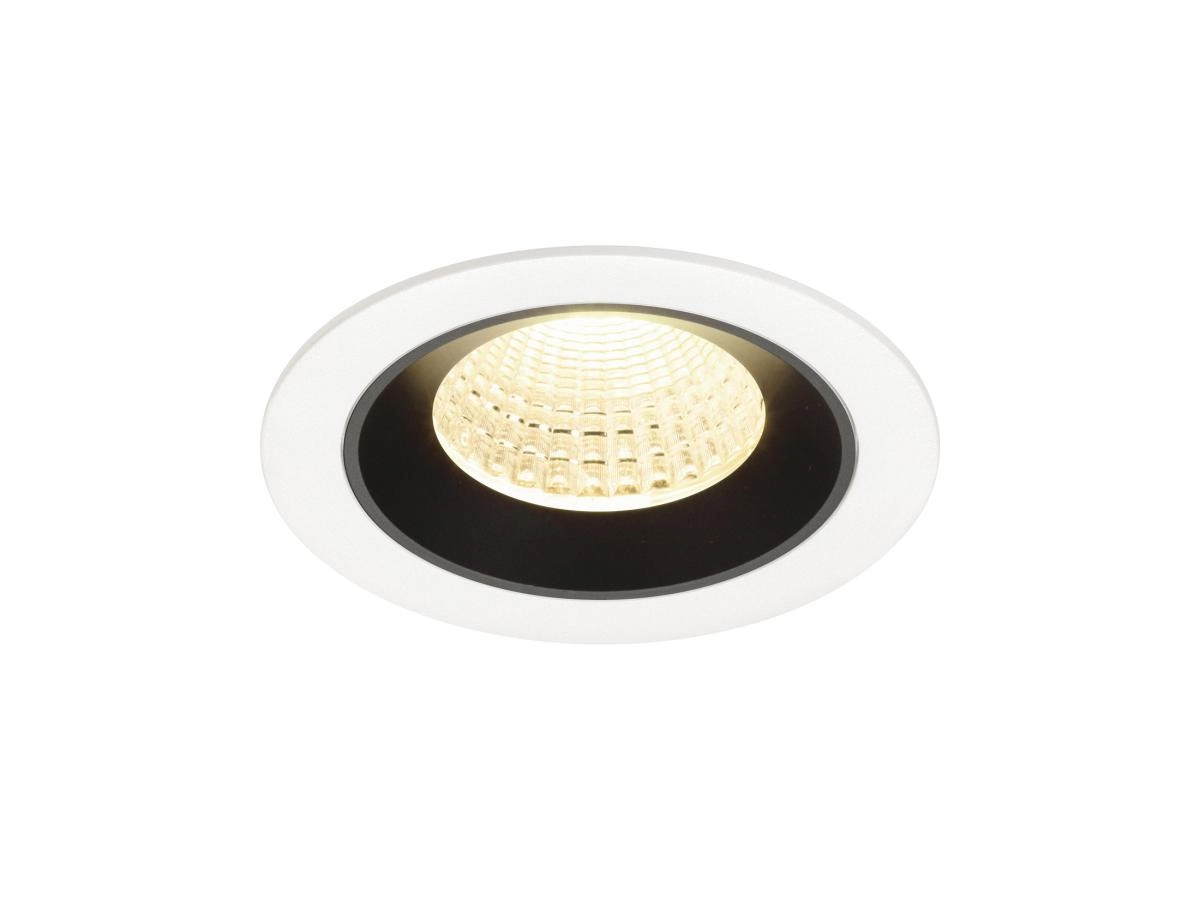 Recessed spotlight Numinos M white/black 3000K - 55deg