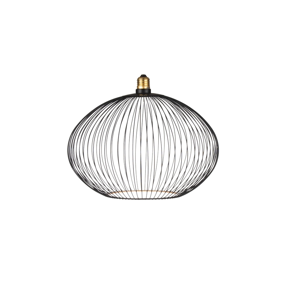 Unique light source Floating Filo black - 6W - E27 - 450lm - 2200K - Ø 30cm