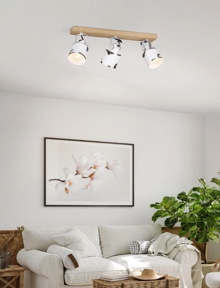 Retro ceiling spotlight Kilburn 3-light Eglo 9002759439231