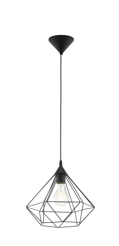 Pendant lamp Tarbes 32cm black Eglo 9002759941888