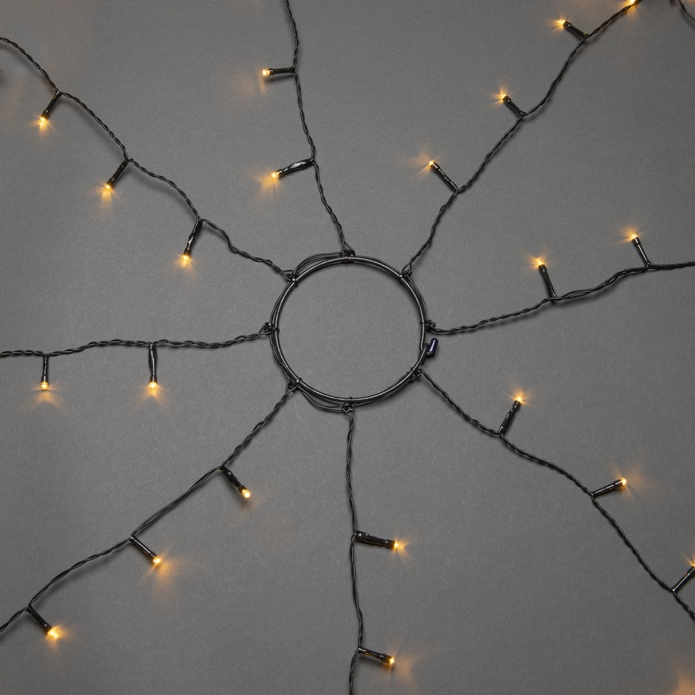 Lighting set 240cm - 8x 30 led - 2200K for Christmas tree KonstSmide 7318306320818