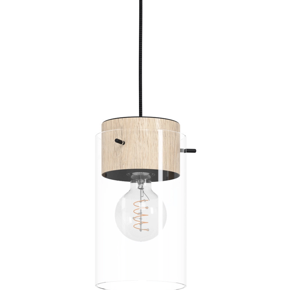Dining room hanging lamp Madreselva with glass Eglo 9002759435462