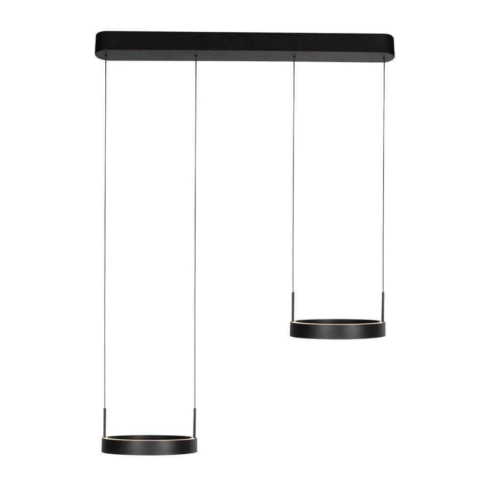 Modern pendant lamp Mykty black Steinhauer 8712746178210