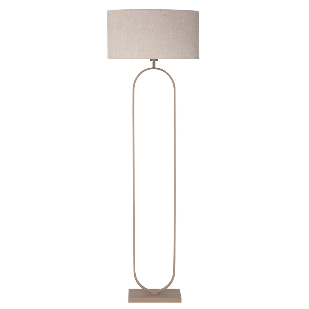 Floor lamp Verona sand brown