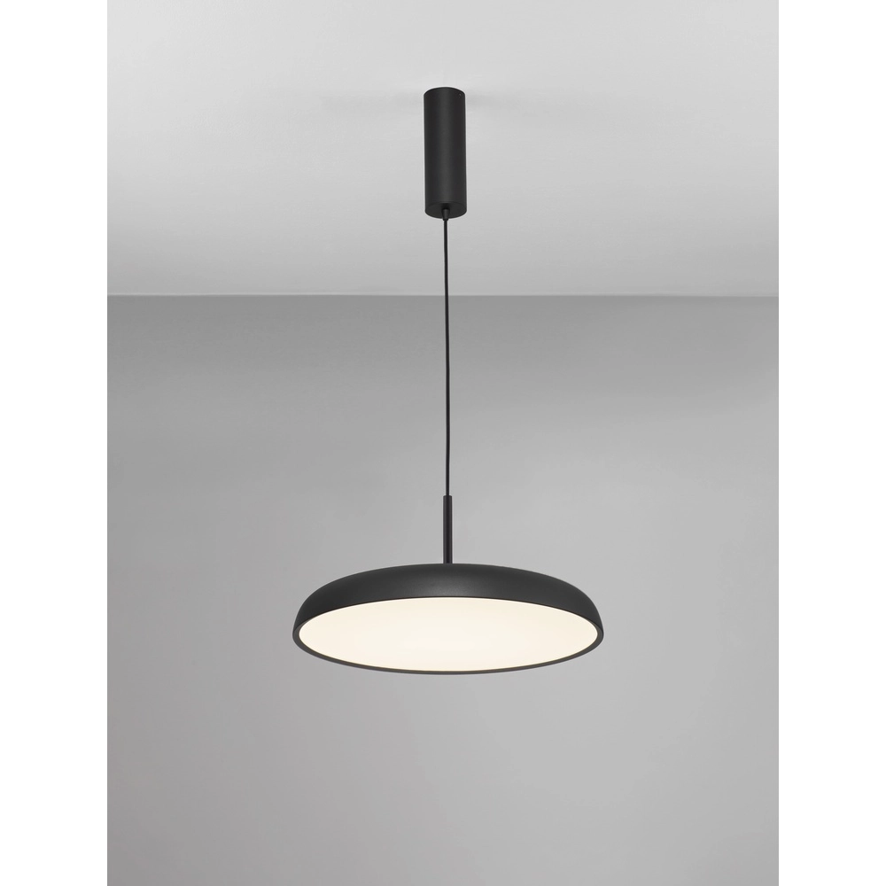 Pendant lamp Linus black Ø 45cm Lyora 5212017446282